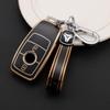 2 Buttons Tpu Car Key Case For Mercedes Benz A C E S G Class Glc Cle Cla W177 W205 W213 W222 X167 Amg Key Cover Keychain Set