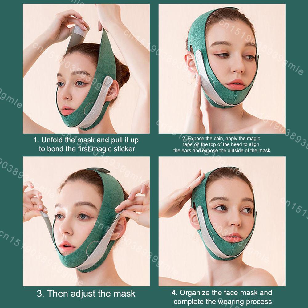 Chin Cheek Slimming Bandage V Shaper V Line Lifting Mask Face Lifting Anti Wrinkle Strap Band Sleeping Mask Beauty Health