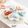 360° Rotating Tray for Dried Fruits and Candy Storage