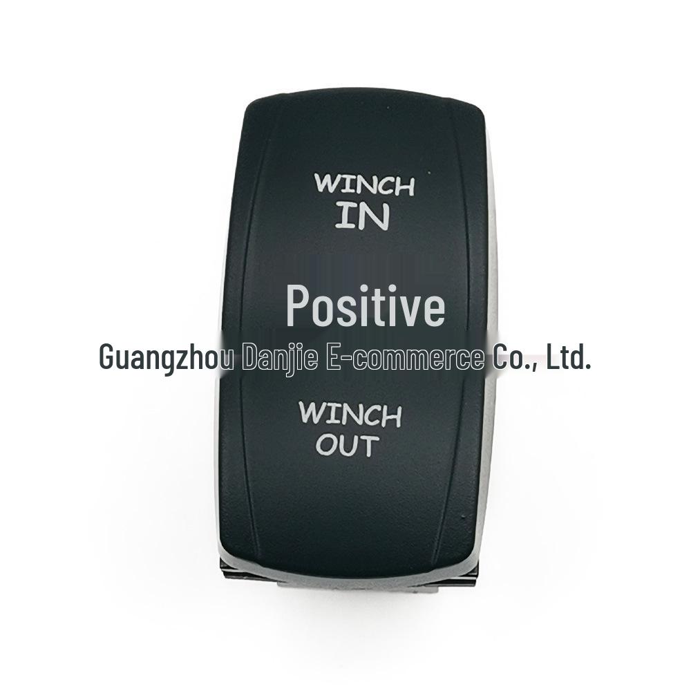 7-pin Rocker Switch for Off-Road Vehicles & Yachts - Compatible with Jeeps, Trucks & Boats