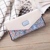 Women's Korean Floral Contrast Color Envelope Buckle Wallet