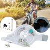 High Carbon Steel Safe Eco Friendly Electric Bike Rear Wheel Rise Brake with Lock Bicycle Modified Parts Accessory