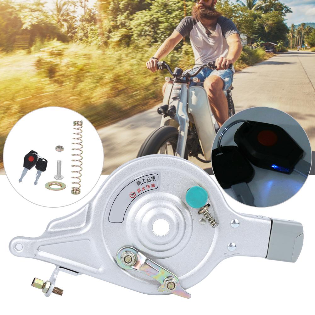 High Carbon Steel Safe Eco Friendly Electric Bike Rear Wheel Rise Brake with Lock Bicycle Modified Parts Accessory
