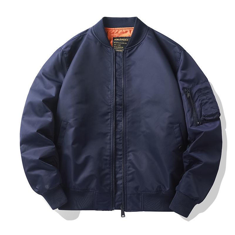 Spring & Autumn MA-1 Men's Pilot Jacket: Loose Fit Flight Style