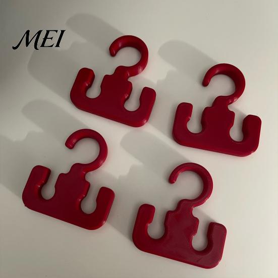 Quick Install Rope Hanger Tent Hook, Multifunction Outdoor Camping Secure Fit Storage Hook Durable Hiking Accessories, for Ropes Clotheslines Canopy