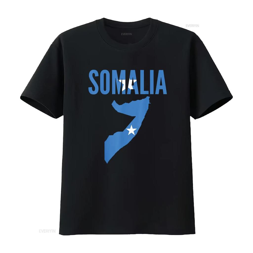 Somali Somalia Country Map Flag T Shirt vintage Washed Casual Breathable Soft homme graphic Stylish streetwear designer clothes
