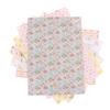 1:12 Dollhouse Sticker Miniature Colorful Wallpaper Background Diy Accessories