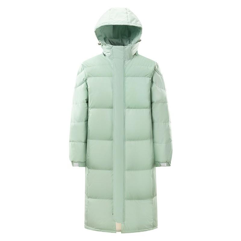 Long Winter Down Coat Couples Warm