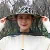 Camouflage Mesh Head Net Hat 13 X 1 Folded Size for Hunting and Fishing