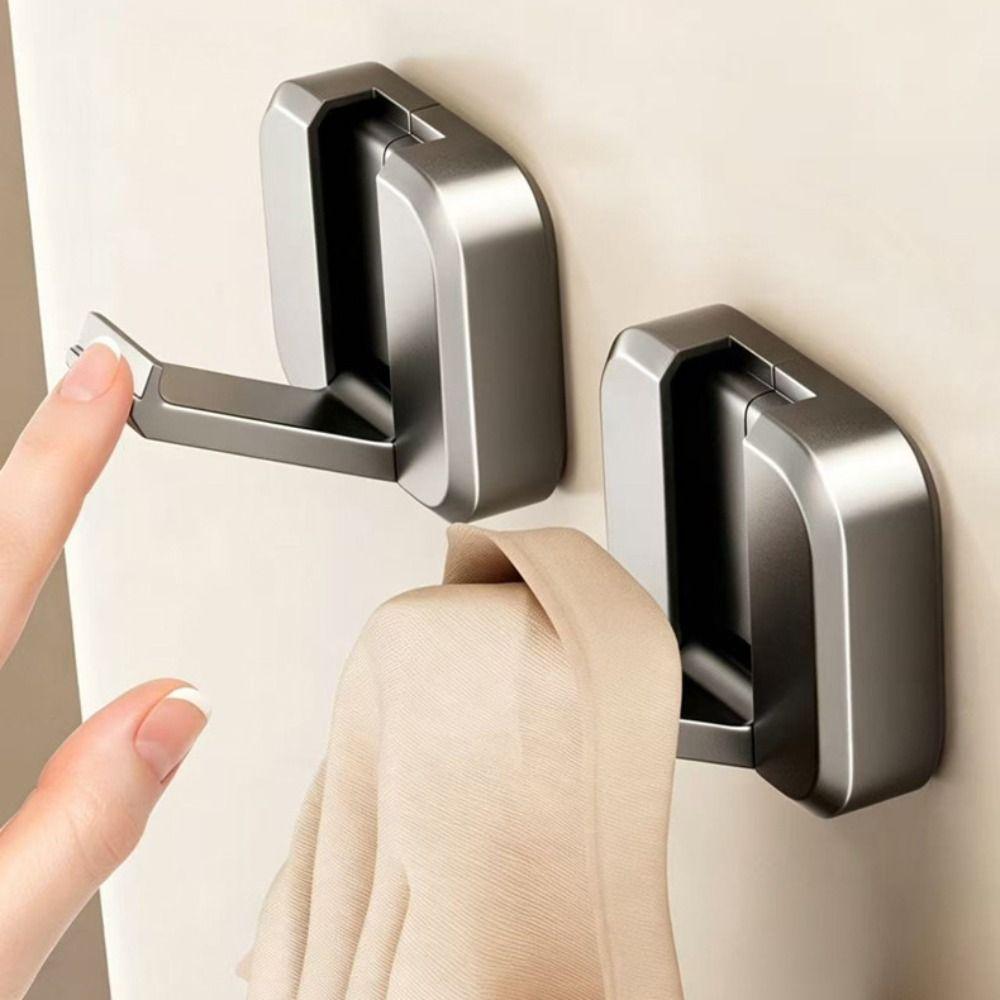 Self-adhesive No Drill Wall Hook Hidden Punch Free Hidden Rack Premium Hanging Rack Entryway