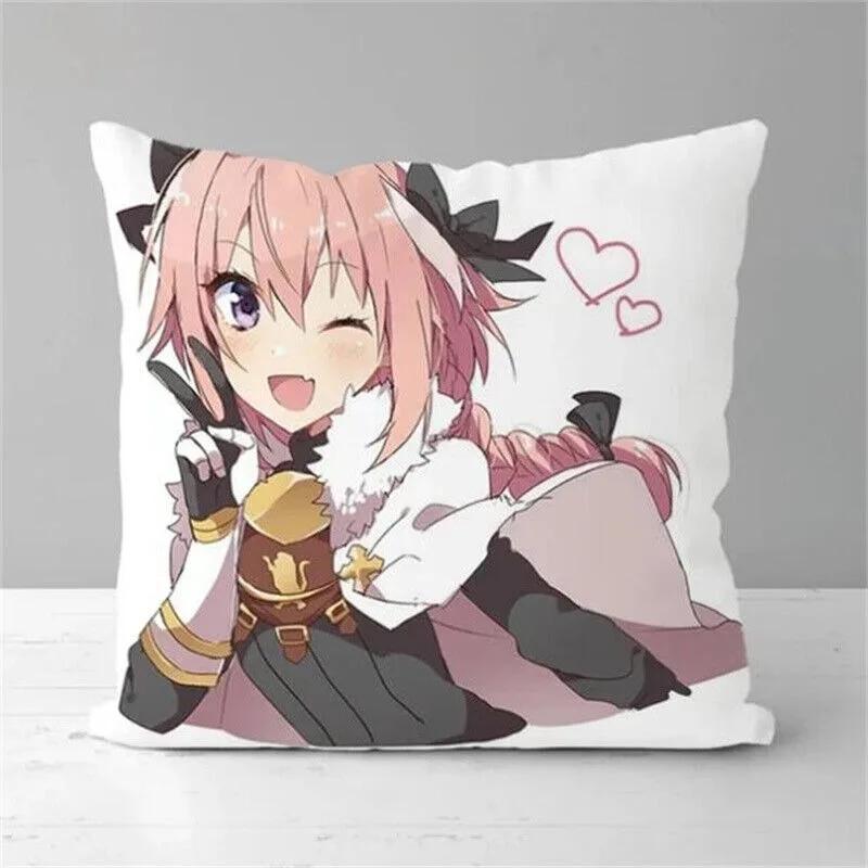Anime Astolfo Fate/Apocrypha Pillow Case Cushion Cover Throw Home Dcor