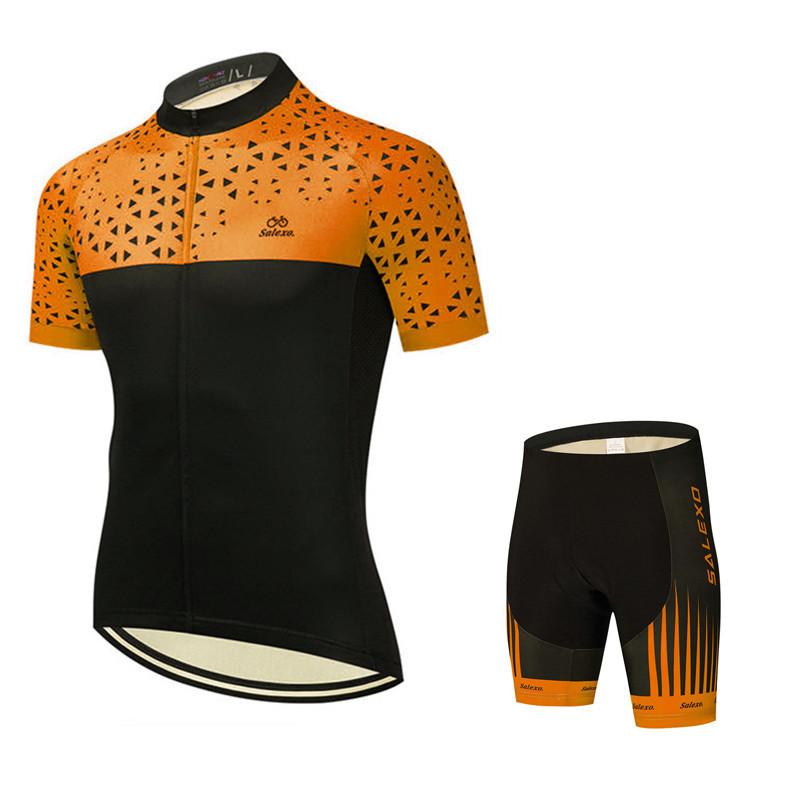 Men's Cycling Suit Summer Team Cycling Suit Set Mountain Bike Team Cycling Suit Set Quick Drying 2026 Summer Breathable Cycling Suit Set