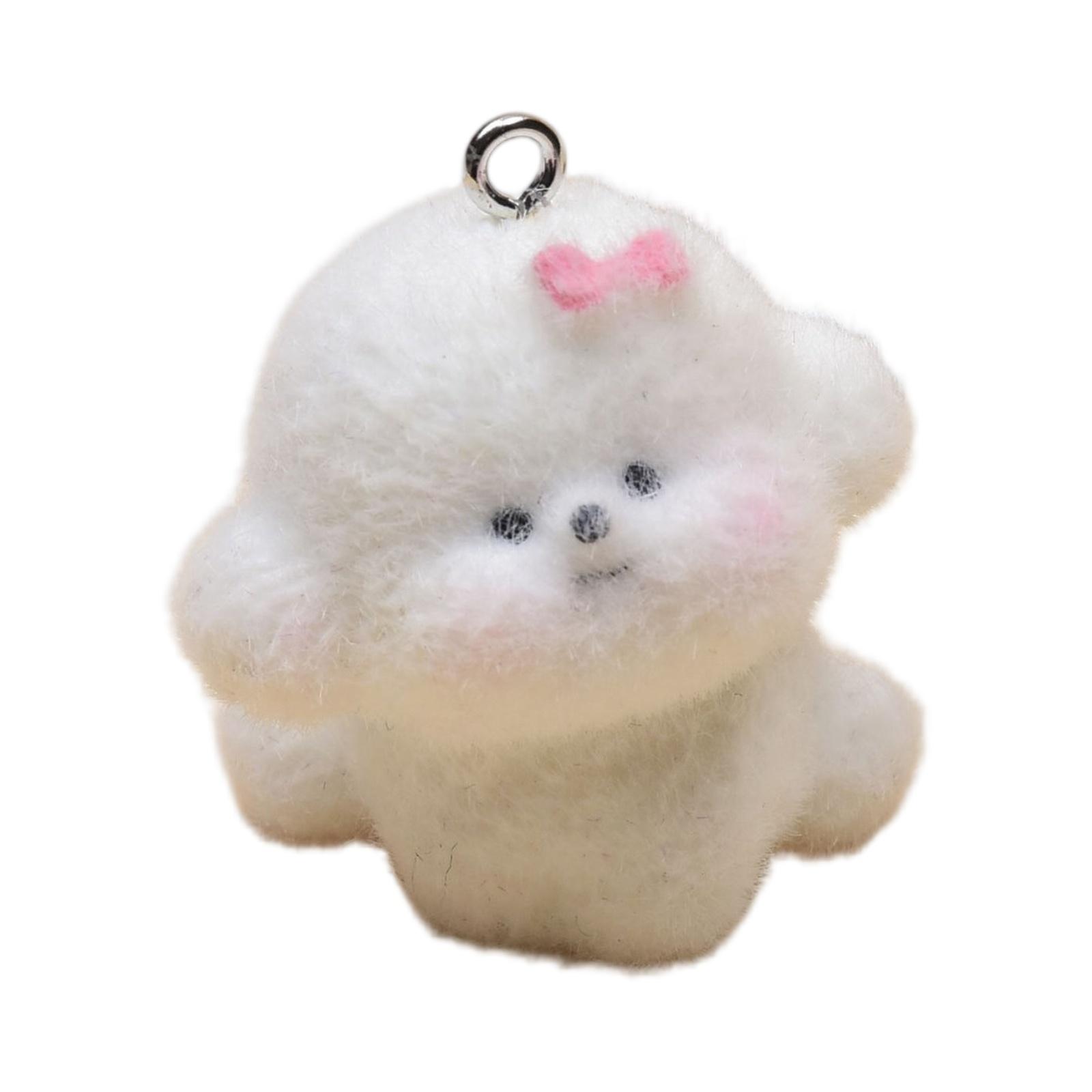 

Смола Флокирование Симпатичный Трехмерный Кот Брелок Подвеска Автомобильный Брелок Подвеска Сумка Подвеска