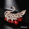 Elegant Peony Brooch: High-End Chinese Style Corsage Pin