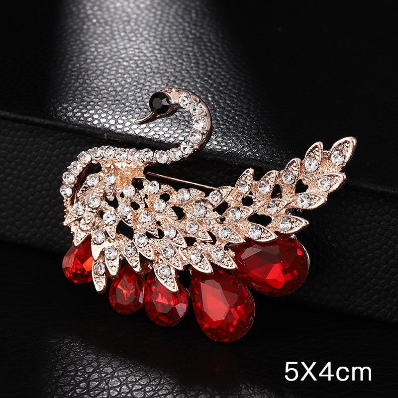 Elegant Peony Brooch: High-End Chinese Style Corsage Pin