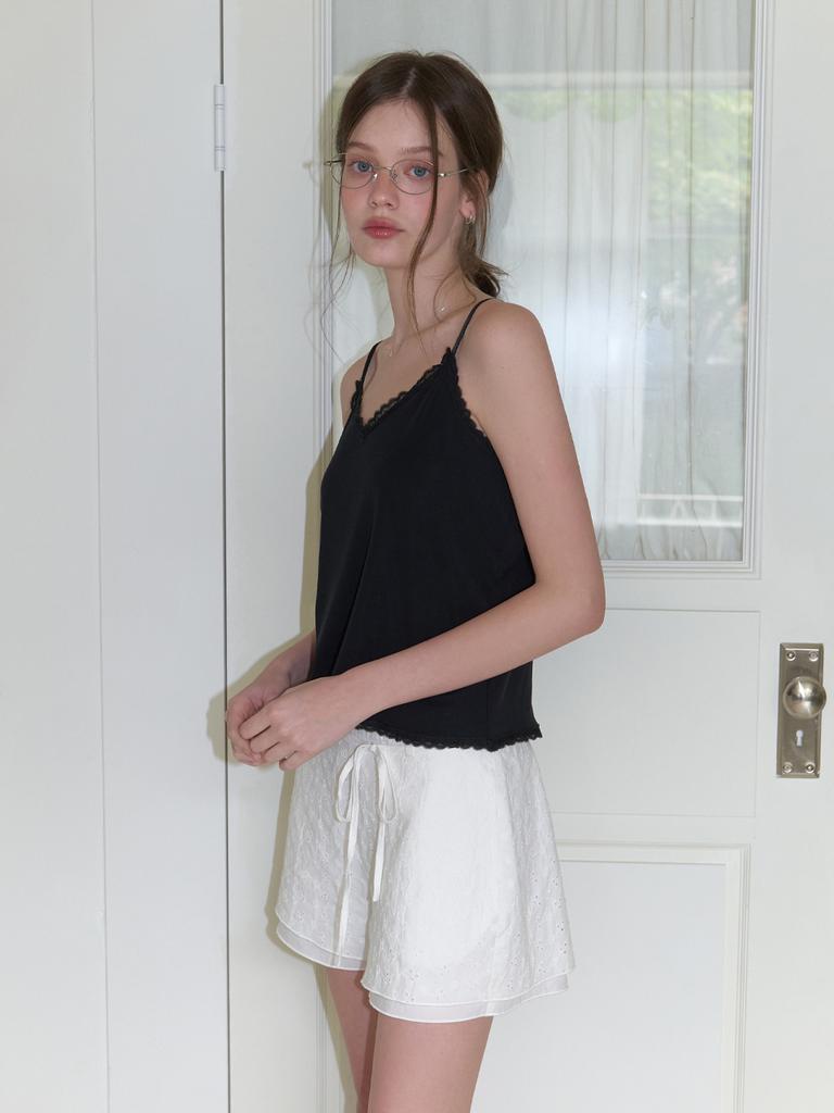 Liel [2Nd] Rosa Lace Sleeveless (Black)
