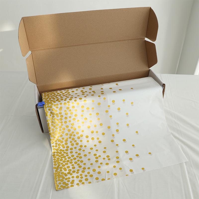 

Одноразовая водонепроницаемая ПЭВА скатерть и дорожка на стол Gold Table Runner Roll (Cuttable)