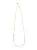 Beams Boy Resin Pearl Long Necklace, Women's, White 2, One Size