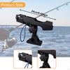 Fishing Rod Holder Rods Mount Adjustable Degree Rotating Rotatable Side/Deck Stand