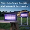 Outdoor Automatic Anti-Mosquito Lamp Waterproof Solar Mosquito Killer Light Courtyard Farm Large Insect Killer Artifact