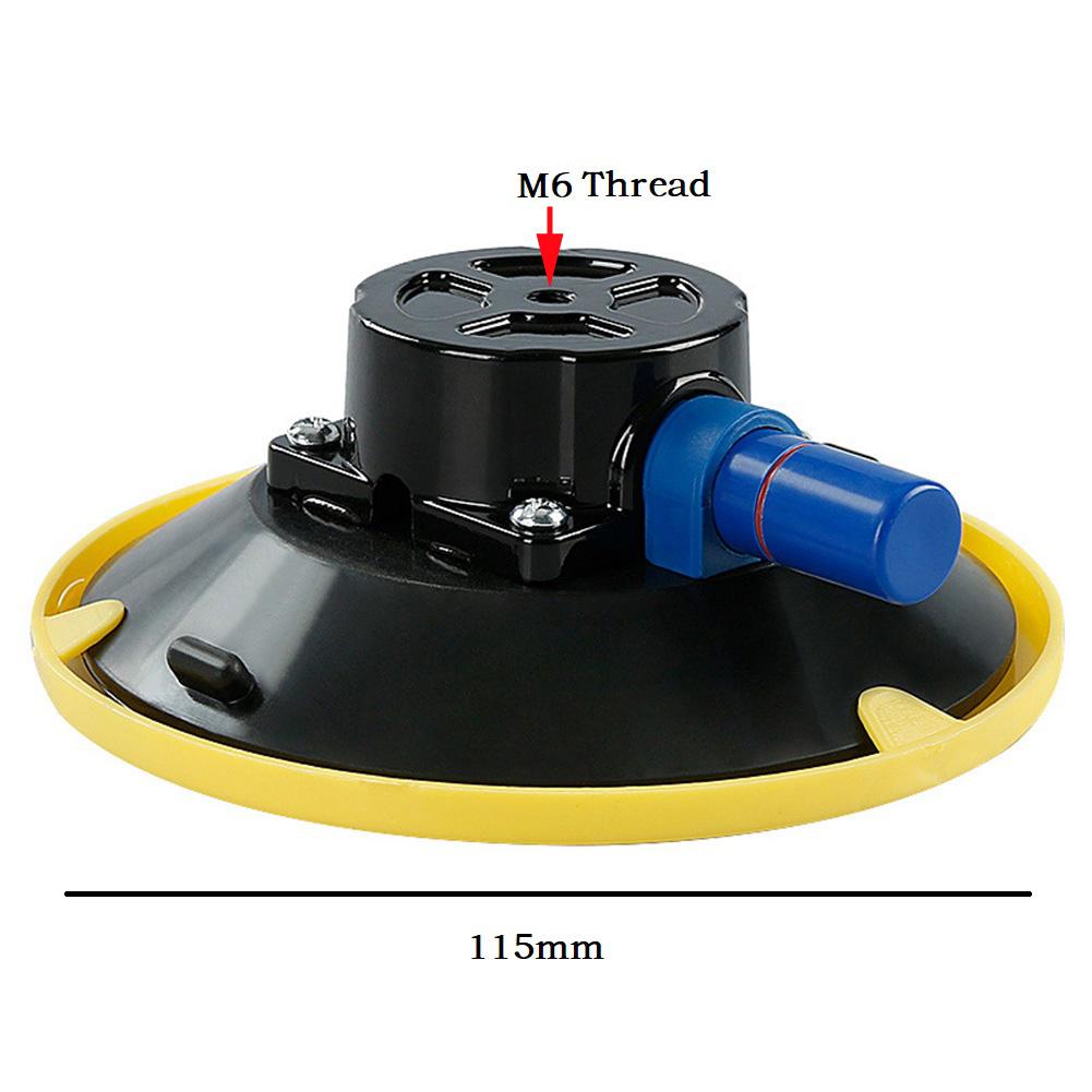 4.5Inch Vacuum Suction Cups Mount Base Hand Pump Glass Sucker Auto Repair Tools High-selling Power Tool Accessories