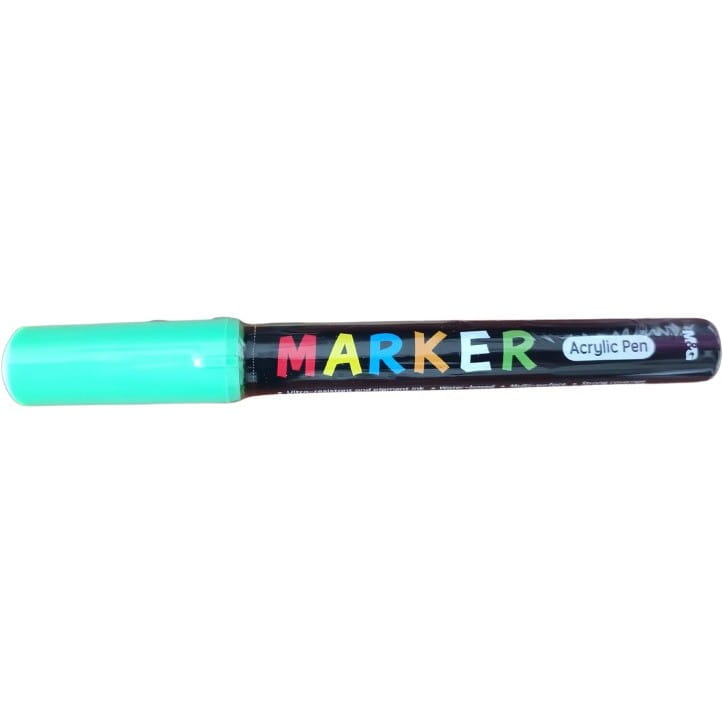 Marker akrylowy 1-2 mm zielony neon MG A'6 4471
