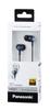 Panasonic Black High-Resolution In-Ear Headphones, RP-HDE1-K