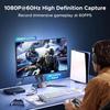 USB 3.0 Video Capture Card 4K HDMI To USB/Type-C Game Grabber Record Video Audio Recording for Switch Xbox PS4/5 Live Broadcast