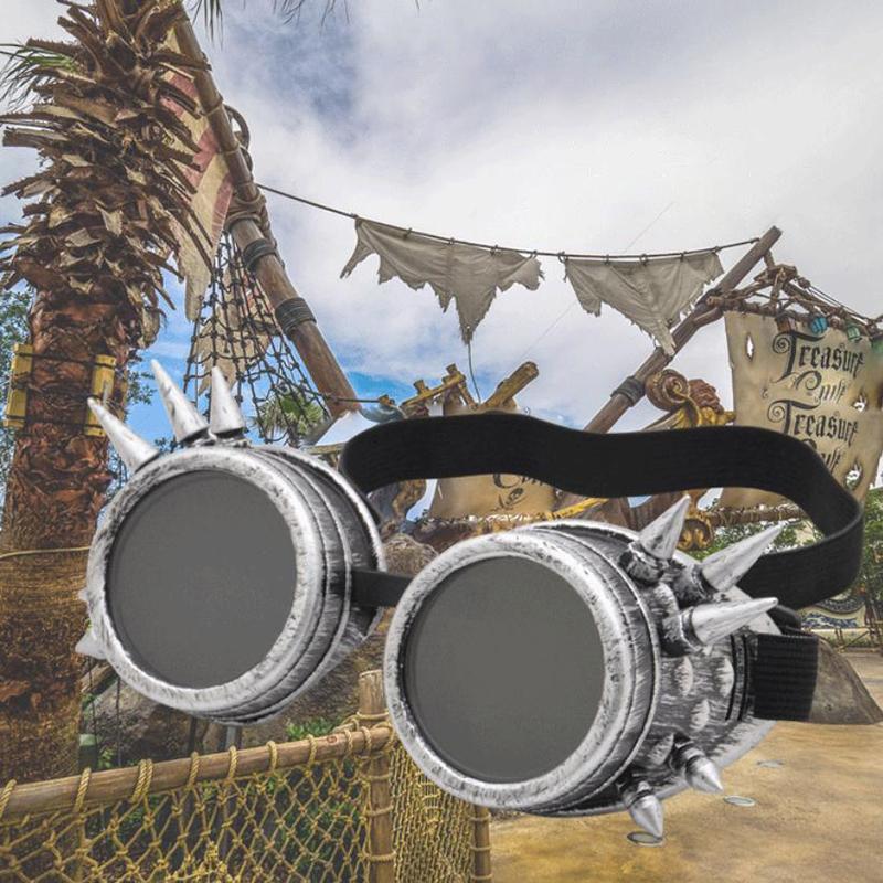 Motorcycle Retro Steampunk Glasses Driver Gothic Sunglasses Protective Glasses Decorations Multiple Models Dress Up Tool