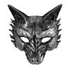 Werewolf Half Face Pu Mask Cosplay Animal Beast Wolf Masks Carnival Halloween Dress Up Party Costume Props High Quality