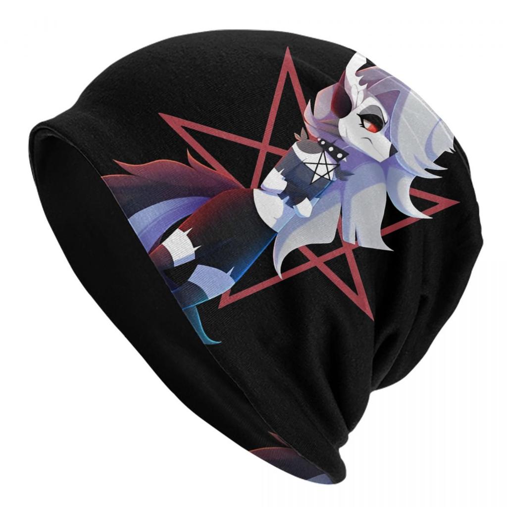 Loona Calling Caps Helluva Boss Anime Vintage Unisex Outdoor Skullies Beanies Hats Summer Warm Head Wrap Bonnet Hat