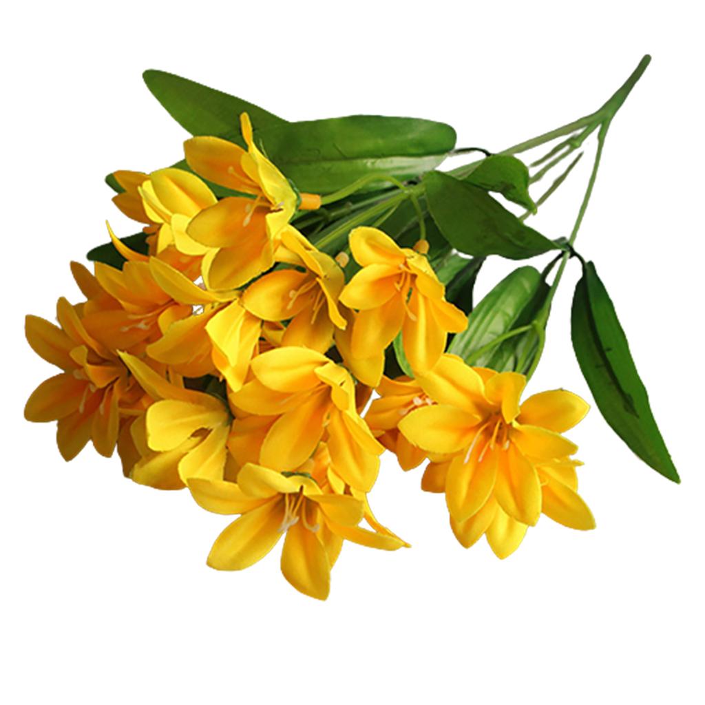 H&B Store Lovely Artificial Mini Flower Bouquet Home Wedding Decor 24 Flowers On 1 Piece