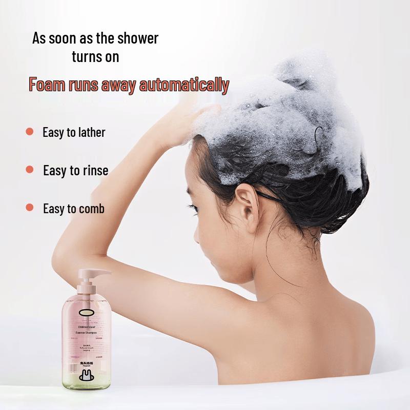 TUTUMAMA Kids Peach Leaf Essence Shampoo & Body Wash Set