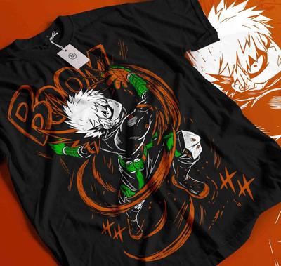 Maglietta Bakugou Izuku Midoriya Deku My Hero Academia Midoriya Izuku Nera 608