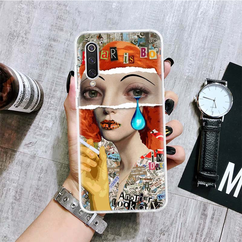 

Чехол для телефона с граффити Бэнкси для Xiaomi Redmi Note 10 9 8 11 Pro 11T 11S 10S 9S 9A 9C 9T 8T 8A 7 7A 5 с художественным рисунком, чехол Redmi Note 10 5G