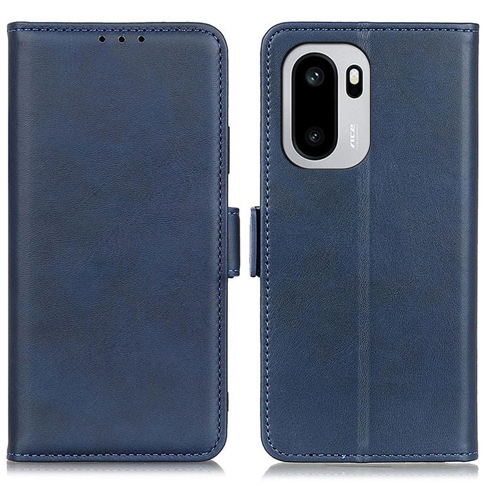 Phone Case For OnePlus 15R 5G / Ace 6 5G / Ace 6T 5G Stand Cowhide Texture PU Leather Cover