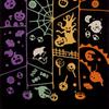 Miyamoto Towel Miyamoto Kenema Tenugui Hand Amida 35cm x 50198 (Miyamoto-towel) Co., Ltd. Towel, Halloween, Approx. 90cm,