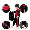 Fleece Verdickter Jungen Anzug Set Trendiges Herbst Winter Outfit Kinder