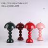 LED table lamp mushroom desk lamp rechargeable top touch switch flower bud table lamp room decoration bedroom night light