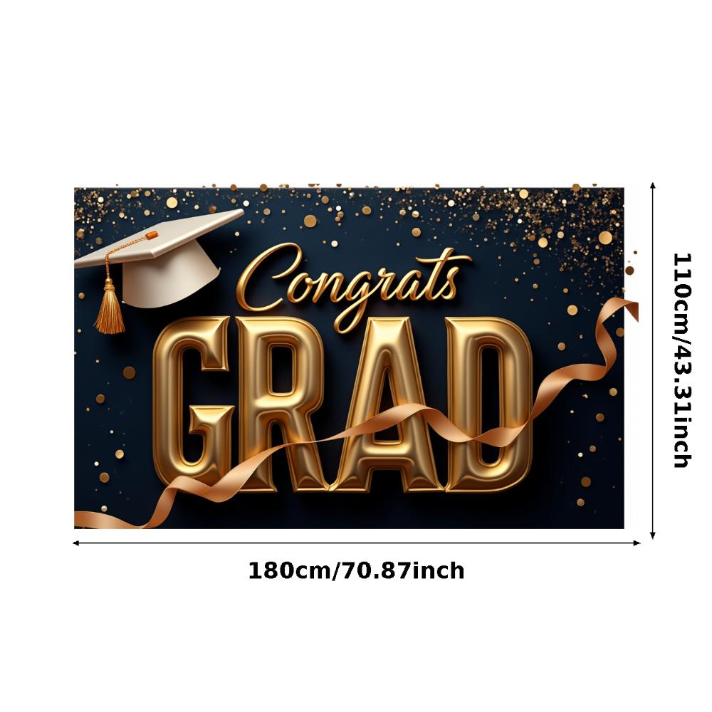 Event Banner Diploma Design Graduate Banner Graduation Decor Star Decoration Photo Prop For University Ceremony Academic
