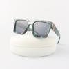 Square Vintage Sunglasses Man Brand Designer Fashion Mirror Sun Glasses Male Retro Black Outdoor Travel Mirror