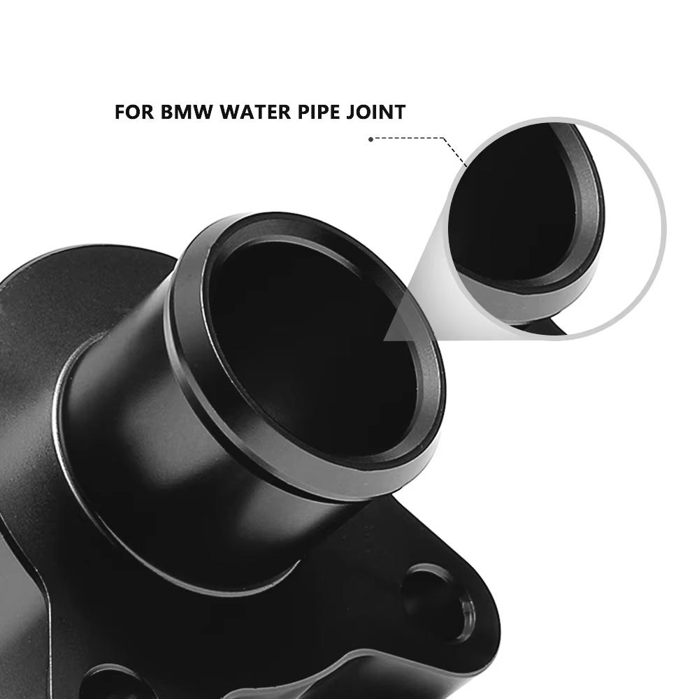 For 335i Coolant Hose Connector Engine Cooling System Aluminum Alloy Replacement Part, 11537541992 11537544638