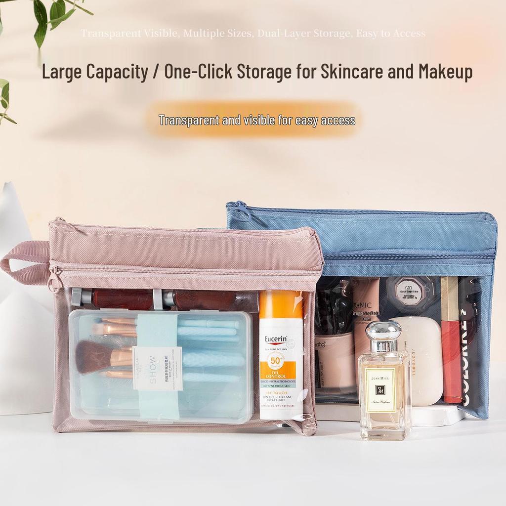 Waterproof Travel Storage Bag: Portable Cosmetics, Earphones, Data Cable & Card Holder