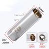 Pack of 2 Spark Plug Sockets 14mm / 16mm Thin-Walled Spark Plugs Magnetic Spark Plug Nut Spark Plug Socket Disassembly Tool for Car and Motorcycle