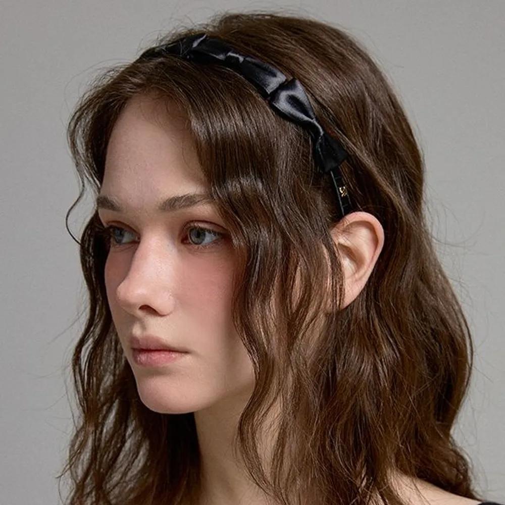 Mini Ribbon Hairband JP-24-389HB black