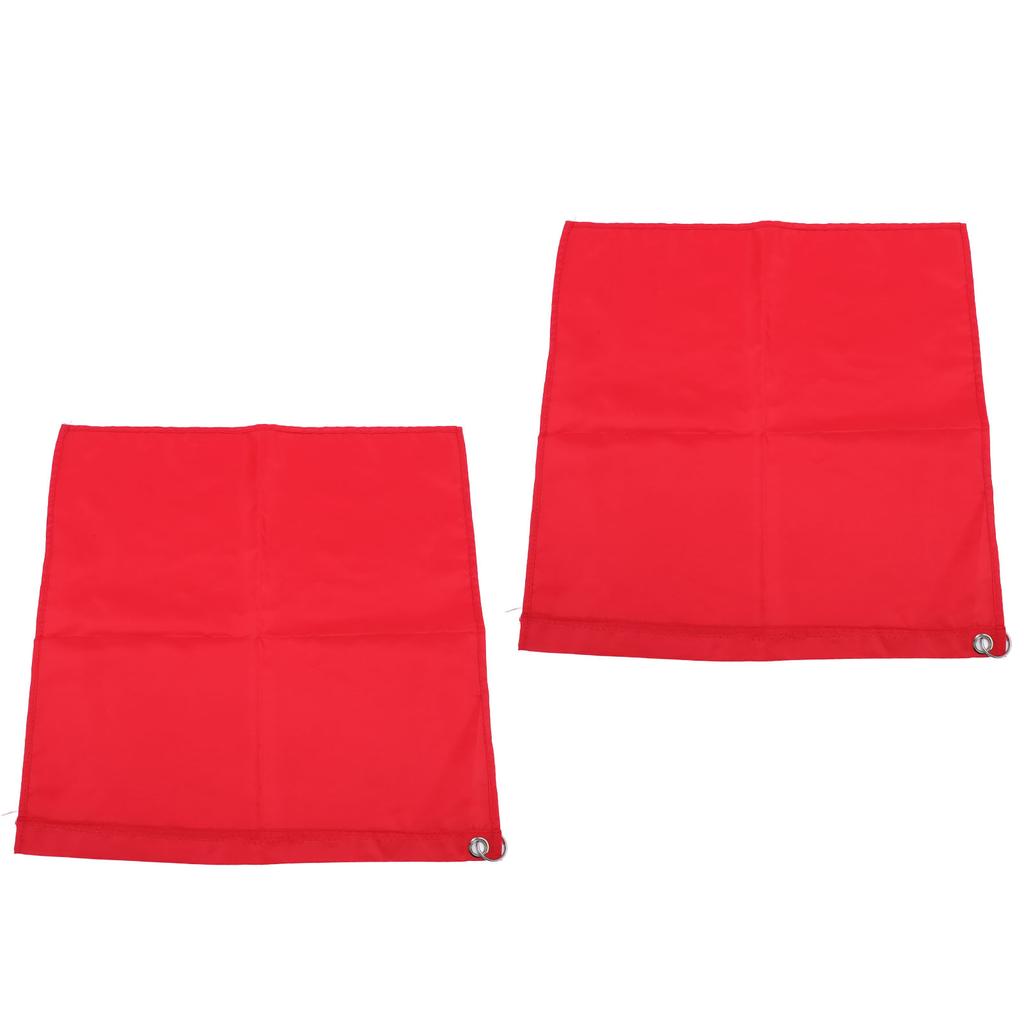 2PCS Horse Training Flag Abrasion Resistant Portable Equestrian Nylon Training Flag for Activity Entertainment
