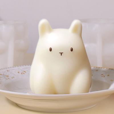 Molde de Silicona para Pudín de Animales Lindos Molde Lindo para Fondant Suministros para Pastel DIY Herramientas de Decoración para Pastelería y Horneado Molde para Jabón Hecho a Mano
