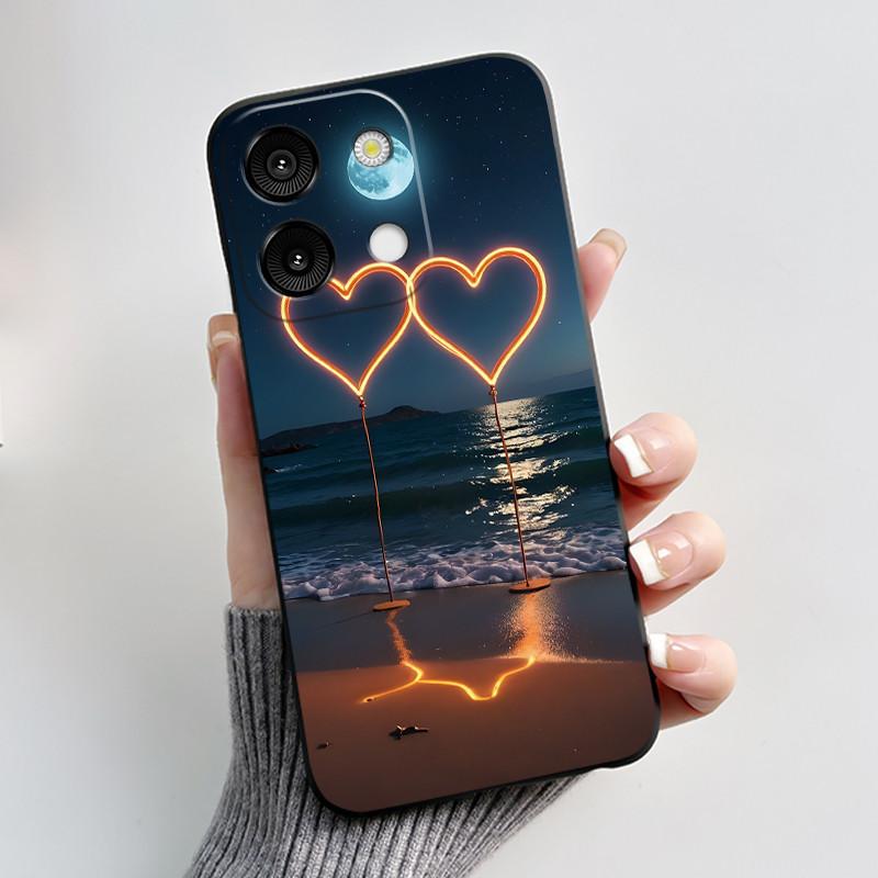 Love Heart Rabbit Girls Case For UMIDIGI G9A G9C G9T Soft Silicone TPU Shockproof Back Cover For UMIDIGI G 9A 9C 9T Phone Cases