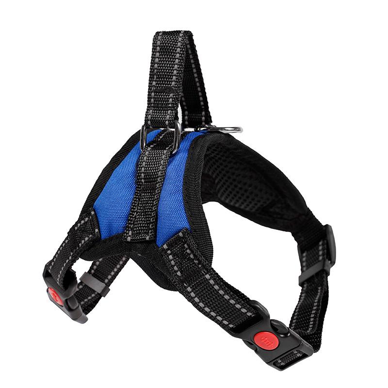 Popular Saddle-Style Chest Harness for Medium To Large Breeds: Teddy, Corgi, Golden Retriever, Samoyed.