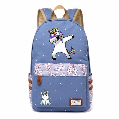 cute unicorn dab cartoon